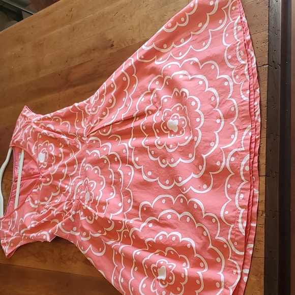 Boden coral cap sleeve summer dress UK 12 - Picture 5 of 7